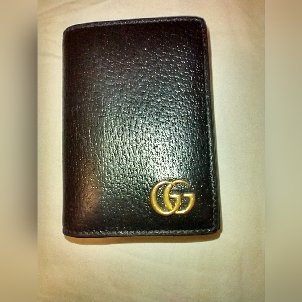 Gucci card holder wallet